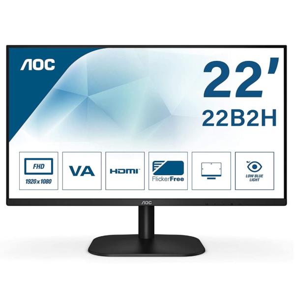 AOC 21 5 16.9 VA VALUE-LINE BLACK